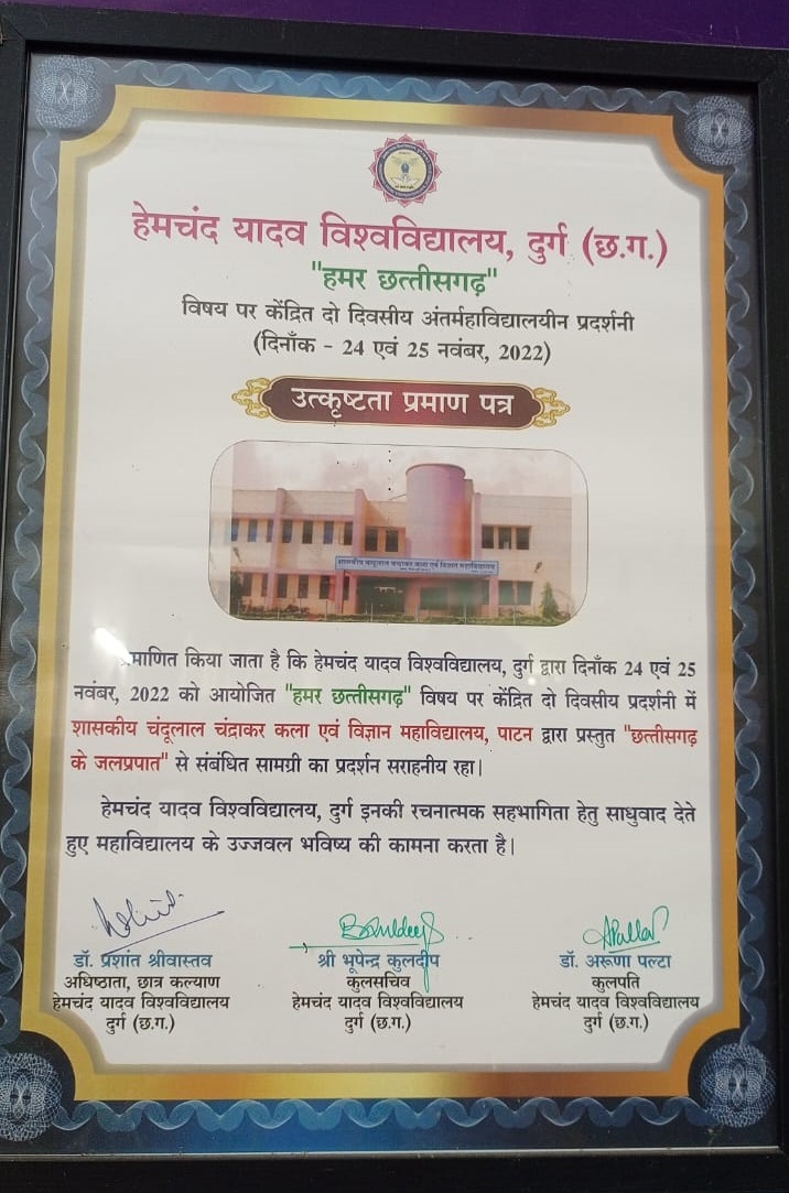 Certificate of Excellence